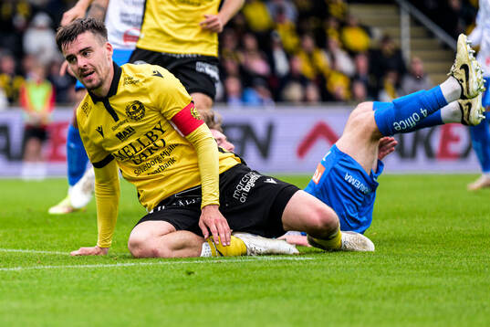 Mjällbys Jesper Gustavsson deppar