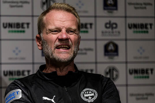 Värnamos tränare Arne Sandstö