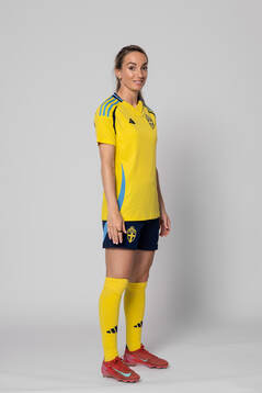 Kosovare Asllani of Sweden poses for a portrait