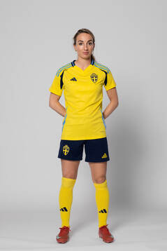 Kosovare Asllani of Sweden poses for a portrait