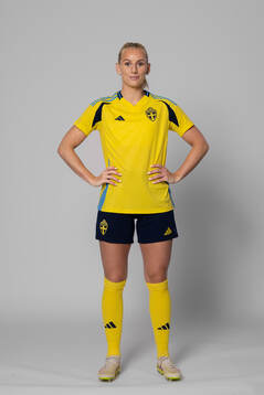 Stina Blackstenius of Sweden poses for a portrait
