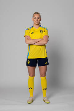 Stina Blackstenius of Sweden poses for a portrait