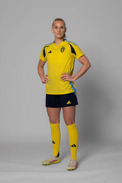 Stina Blackstenius of Sweden poses for a portrait