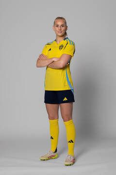 Stina Blackstenius of Sweden poses for a portrait