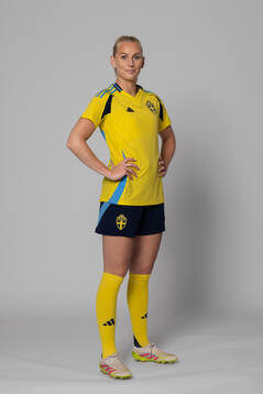 Stina Blackstenius of Sweden poses for a portrait