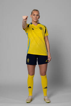 Stina Blackstenius of Sweden poses for a portrait