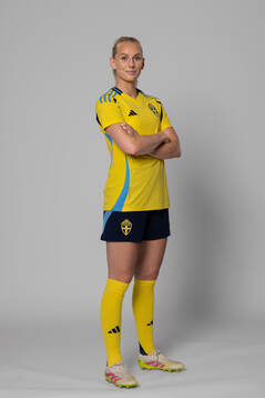 Stina Blackstenius of Sweden poses for a portrait