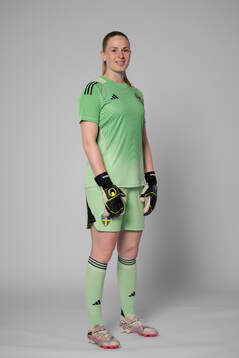 Goalkeeper Tove Enblom of Sweden poses for a portrait
