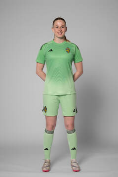 Goalkeeper Tove Enblom of Sweden poses for a portrait
