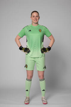 Goalkeeper Tove Enblom of Sweden poses for a portrait