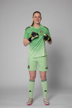 Goalkeeper Tove Enblom of Sweden poses for a portrait