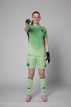 Goalkeeper Tove Enblom of Sweden poses for a portrait