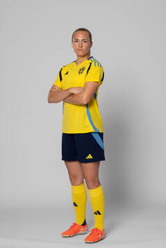 Magdalena Eriksson of Sweden poses for a portrait