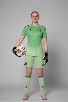 Goalkeeper Tove Enblom of Sweden poses for a portrait