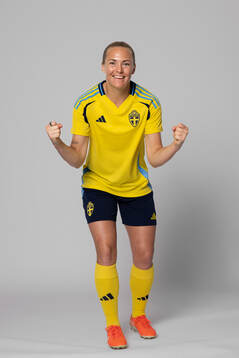 Magdalena Eriksson of Sweden poses for a portrait