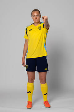 Magdalena Eriksson of Sweden poses for a portrait