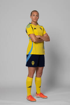 Magdalena Eriksson of Sweden poses for a portrait