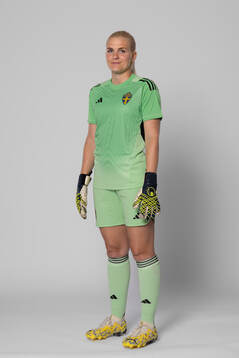 Goalkeeper Emma Holmgren of Sweden poses for a portrait