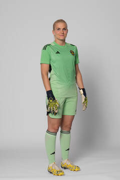 Goalkeeper Emma Holmgren of Sweden poses for a portrait