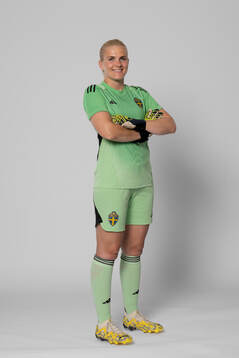 Goalkeeper Emma Holmgren of Sweden poses for a portrait