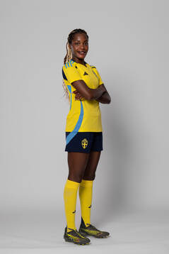 Evelyn Ijeh of Sweden poses for a portrait