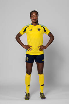Evelyn Ijeh of Sweden poses for a portrait