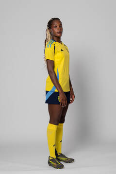 Evelyn Ijeh of Sweden poses for a portrait