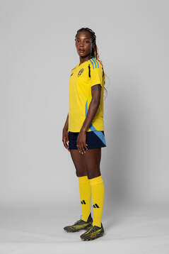 Evelyn Ijeh of Sweden poses for a portrait