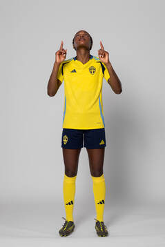 Evelyn Ijeh of Sweden poses for a portrait