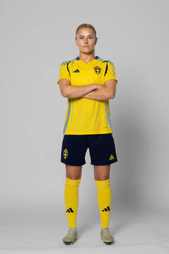 Amanda Nildén of Sweden poses for a portrait