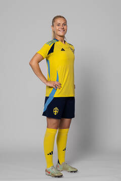 Amanda Nildén of Sweden poses for a portrait