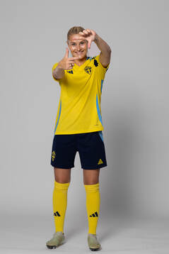 Amanda Nildén of Sweden poses for a portrait