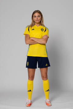 Fridolina Rolfö of Sweden poses for a portrait