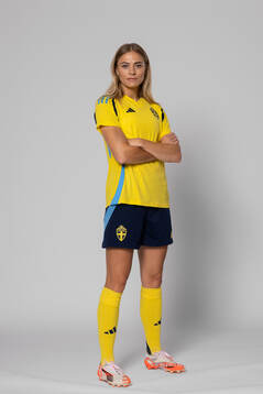 Fridolina Rolfö of Sweden poses for a portrait