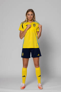 Fridolina Rolfö of Sweden poses for a portrait