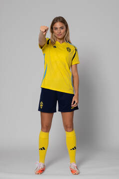 Fridolina Rolfö of Sweden poses for a portrait