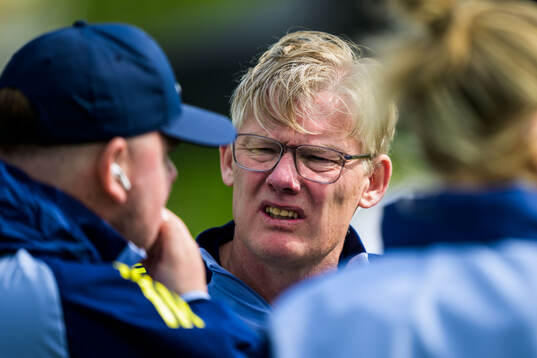 Head coach Anders Bengtsson of Sweden