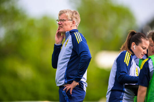 Head coach Anders Bengtsson of Sweden
