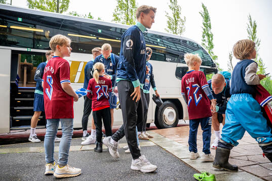 Martin Ødegaard of the Norwegian national football team
