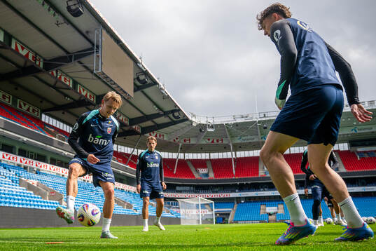 Martin Ødegaard of the Norwegian national football team