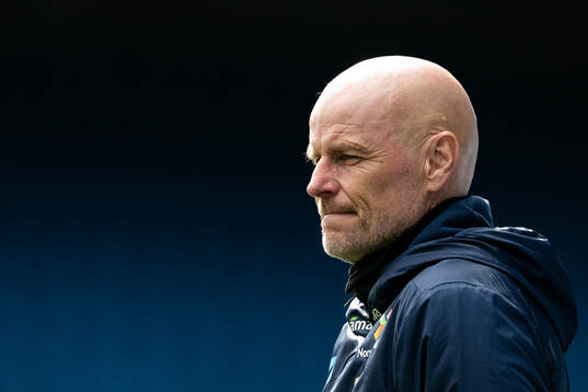Ståle Solbakken, head coach of the Norwegian national