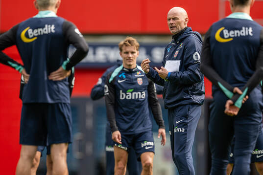 Ståle Solbakken, head coach of the Norwegian national