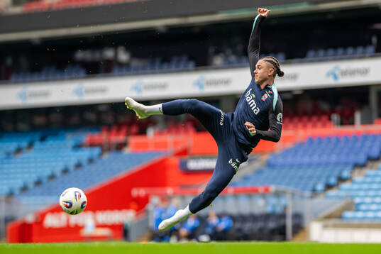 Thelo Aasgaard of the Norwegian national football team