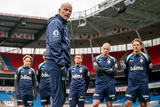 Ståle Solbakken, head coach of the Norwegian national