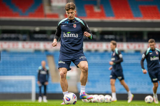 Jostein Gundersen of the Norwegian national football team