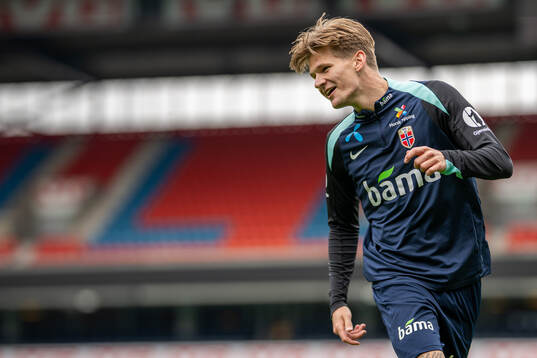 David Møller Wolfe of the Norwegian national football team