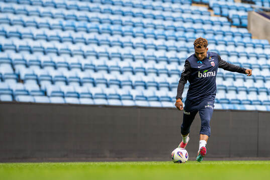 Antonio Nusa of the Norwegian national football team