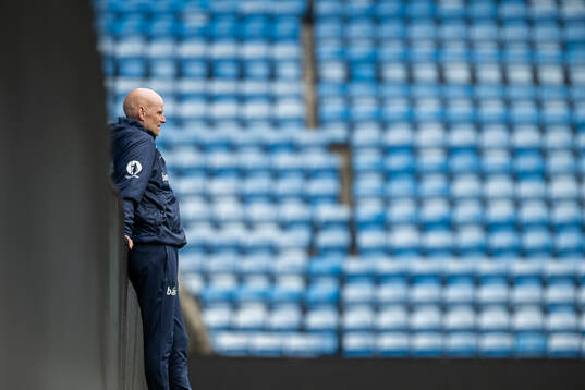 Ståle Solbakken, head coach of the Norwegian national