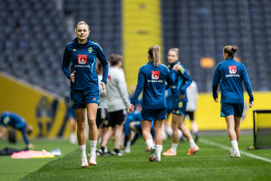 Fridolina Rolfö of the Swedish women’s national football