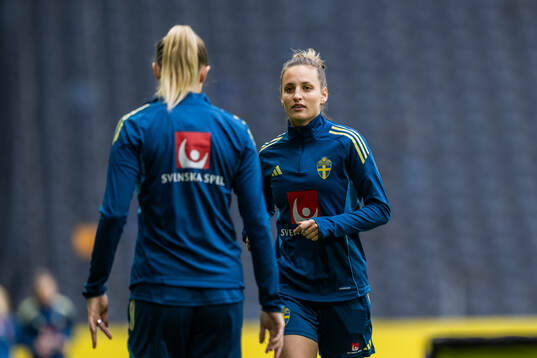 Nathalie Björn of the Swedish women’s national football